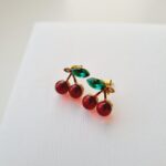 Brincos cherry
