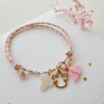 Pulseira anjo cruz