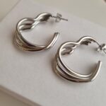 Argolas Corações Triplos