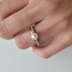 Anel Single Pearl